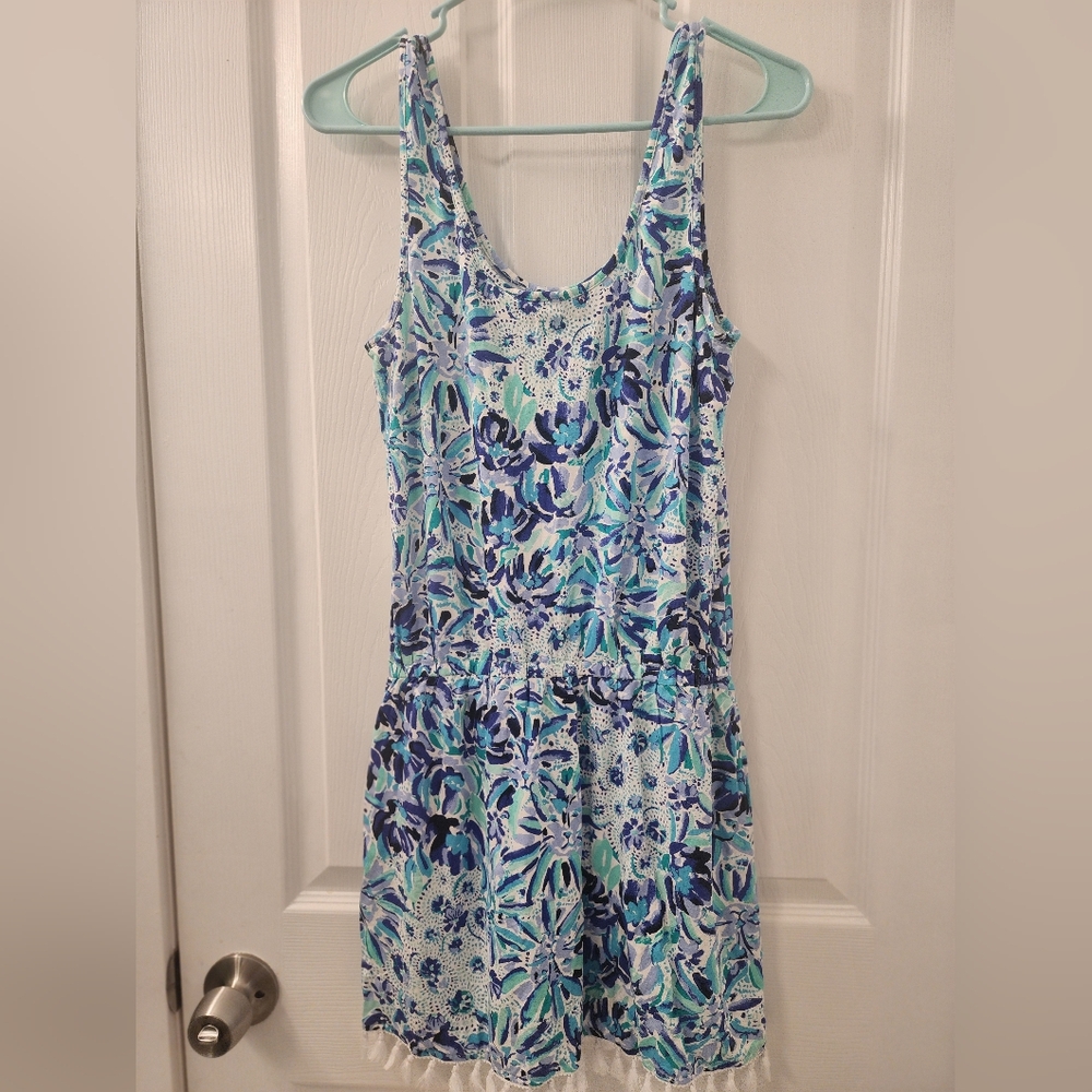 Lilly‎ Pulitzer jarret romper, size S, floral - Picture 7 of 10